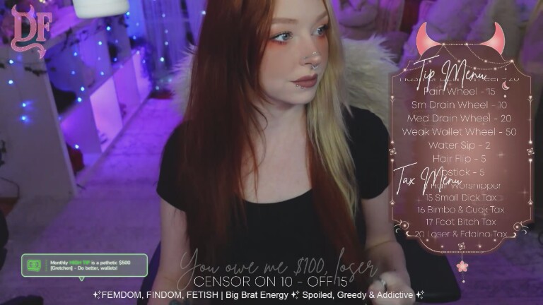 DuchessFreya's Streamate show and profile